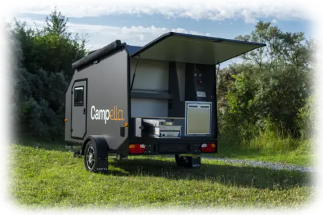 Mini wohnwagen Vermietung in Dresden der Wohnwagen Campella