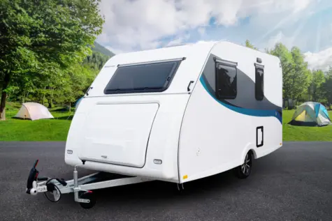 Wohnwagen Niewiadow N Cross DS Kinderbetten